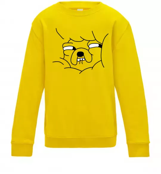 Дитячий світшот Радісний Джейк Сонячно жовтий фото