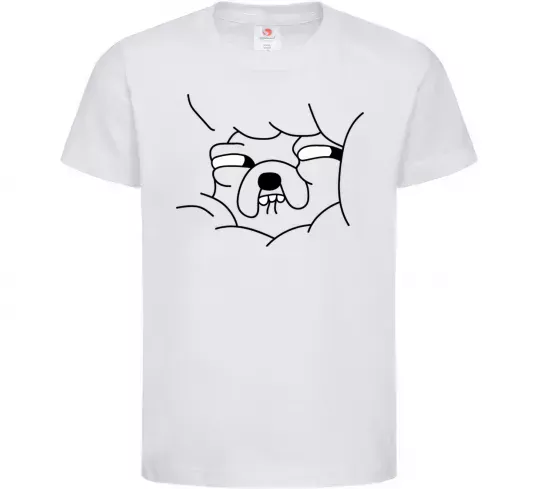 Дитяча футболка Радісний Джейк Білий фото