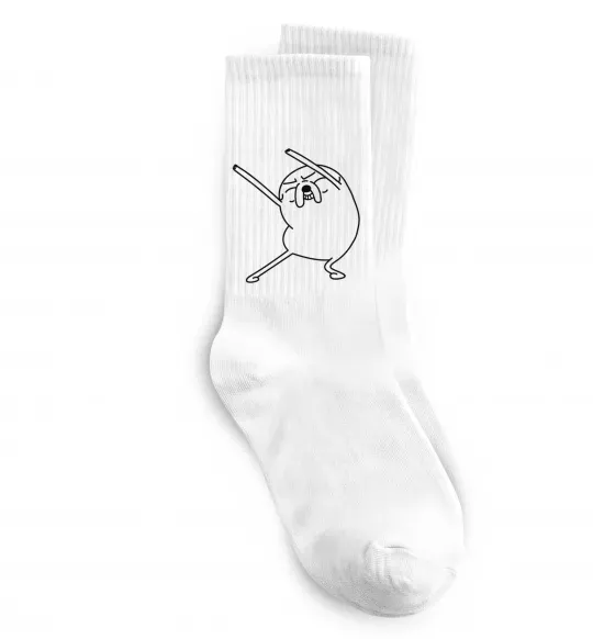 Шкарпетки Дуже радісний Джейк Білий фото