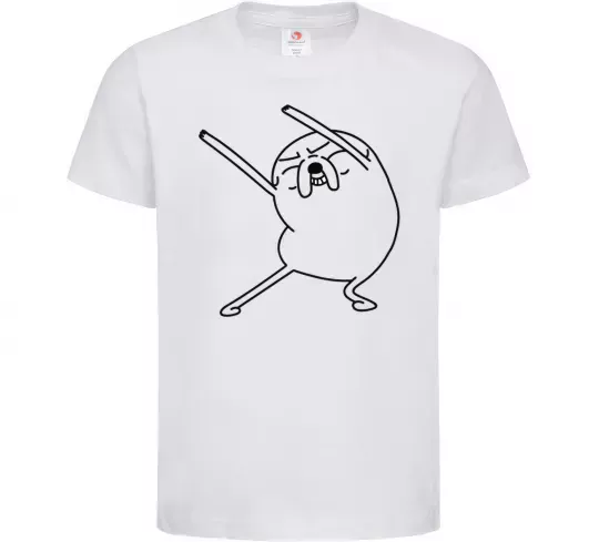 Детская футболка Дуже радісний Джейк Белый фото