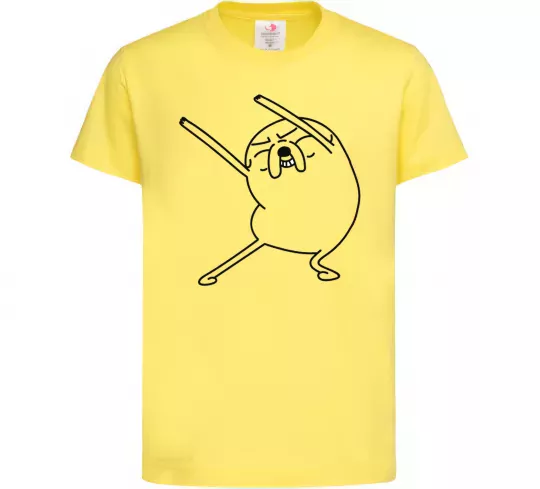 Детская футболка Дуже радісний Джейк Лимонный фото