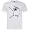 Чоловіча футболка Дуже радісний Джейк Білий фото