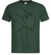 Чоловіча футболка Дуже радісний Джейк Темно-зелений фото