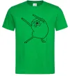 Чоловіча футболка Дуже радісний Джейк Зелений фото