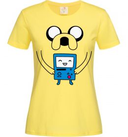 Женская футболка Джейк и калькулятор