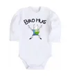 Дитячий бодік Bro hug Білий фото