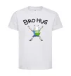 Дитяча футболка Bro hug Білий фото