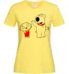 Жіноча футболка Family Guy Stewie and Brian Лимонний Жіноча футболка Family Guy Stewie and Brian Лимонний фото