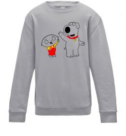 Детский Свитшот Family Guy Stewie and Brian