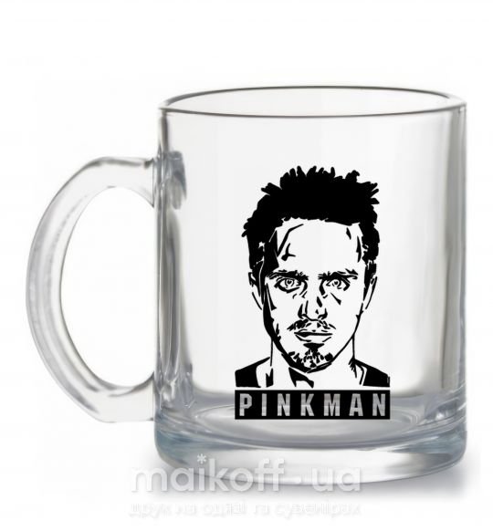 Чашка стеклянная Pinkman Прозрачный фото