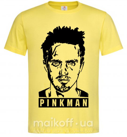 Чоловіча футболка Pinkman Лимонний фото
