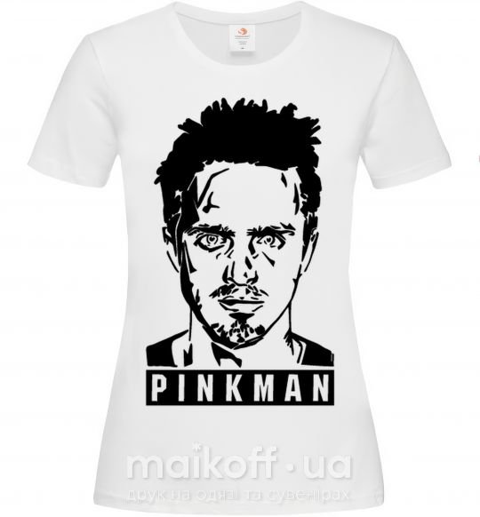 Жіноча футболка Pinkman Білий фото
