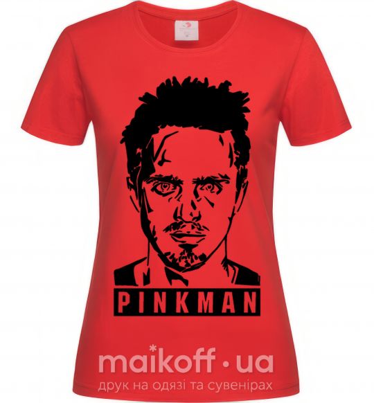 Женская футболка Pinkman Красный фото