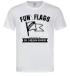 Чоловіча футболка Fun with flags Білий фото