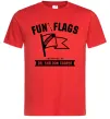 Чоловіча футболка Fun with flags Червоний фото