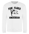 Свитшот Fun with flags Белый фото