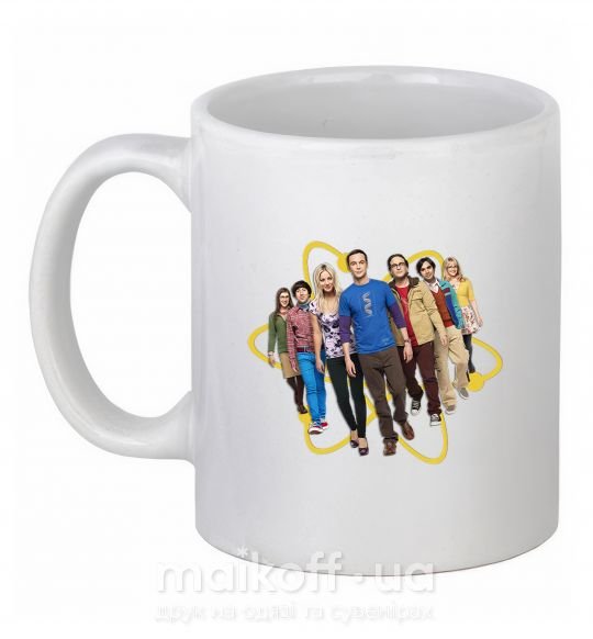 Чашка керамічна The Big Bang Theory Білий фото
