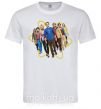 Мужская футболка The Big Bang Theory Белый фото