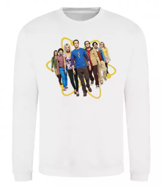 Свитшот The Big Bang Theory Белый фото