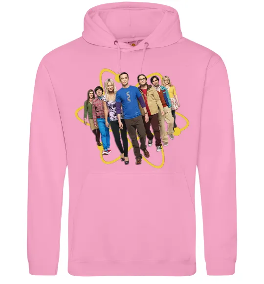 Жіноча толстовка (худі) The Big Bang Theory Рожевий фото