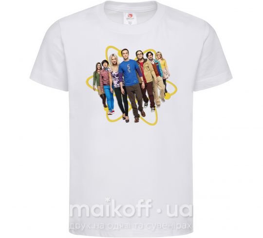 Дитяча футболка The Big Bang Theory Білий фото