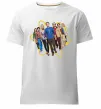 Чоловіча преміум футболка The Big Bang Theory Білий фото