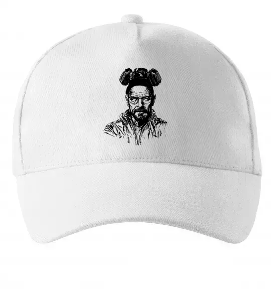 Кепка Волтер Вайт Білий фото