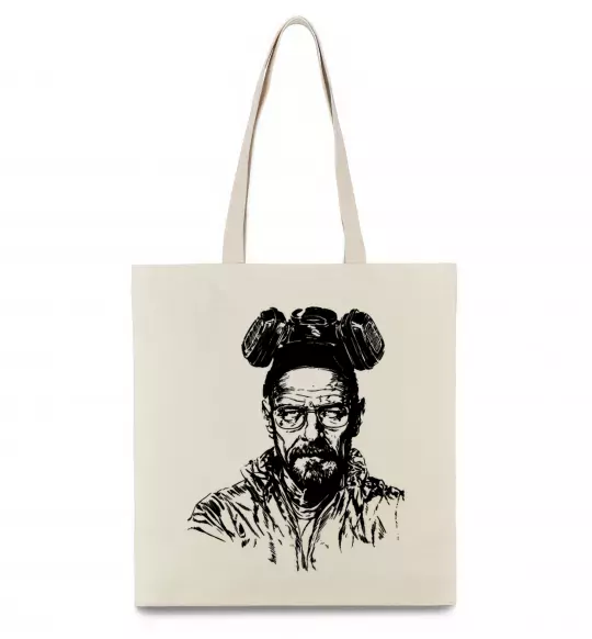 Эко-сумка Волтер Вайт Бежевый фото