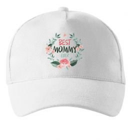 Кепка Best mommy ever flowers
