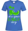 Жіноча футболка It's your lucky day Яскраво-синій Жіноча футболка It's your lucky day Яскраво-синій фото
