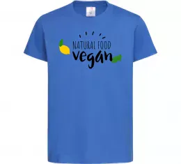 Детская футболка Vegan Белый фото