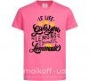 Дитяча футболка If life gives you lemons then make lemonade Яскраво-рожевий фото