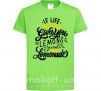 Детская футболка If life gives you lemons then make lemonade Лаймовый фото
