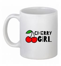 Чашка керамическая Cherry girl