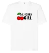 Футболка Оверсайз Cherry girl Білий фото