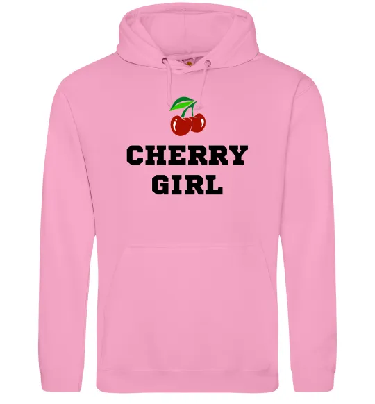 Женская толстовка (худи) Cherry girl Розовый фото