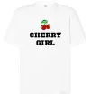 Футболка Оверсайз Cherry girl Белый фото