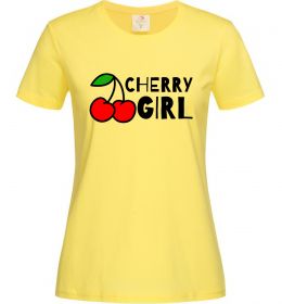 Женская футболка Cherry girl