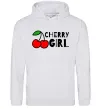 Жіноча толстовка (худі) Cherry girl Сірий меланж Жіноча толстовка (худі) Cherry girl Сірий меланж фото