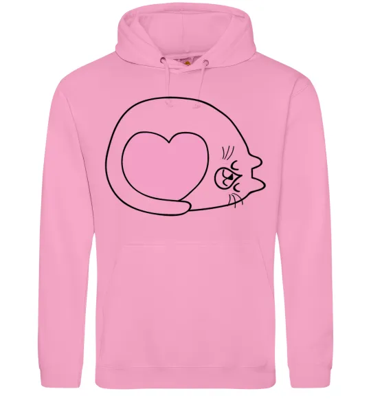 Жіноча толстовка (худі) Lovely kitten Рожевий фото