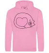 Жіноча толстовка (худі) Lovely kitten Рожевий фото