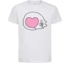 Дитяча футболка Lovely kitten Білий Дитяча футболка Lovely kitten Білий фото