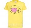 Детская футболка Lovely kitten Лимонный фото