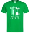 Чоловіча футболка Draw and paint create Зелений фото