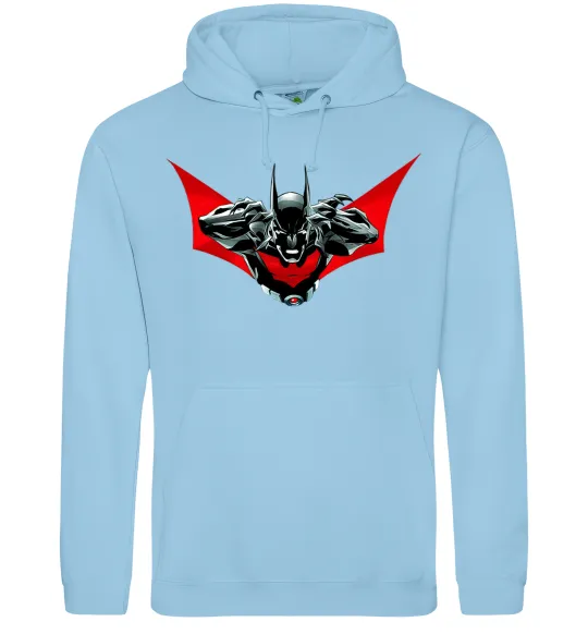 Жіноча толстовка (худі) Angry batman Блакитний фото