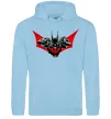 Жіноча толстовка (худі) Angry batman Блакитний фото