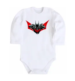 Детский боди Batman cartoon Белый фото