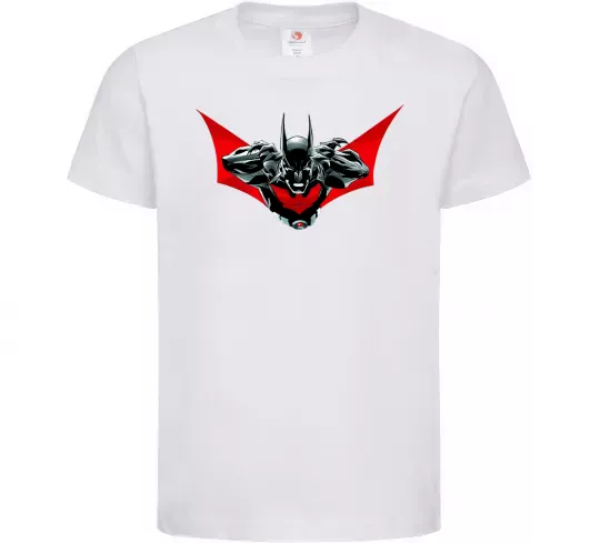 Детская футболка Angry batman Белый фото