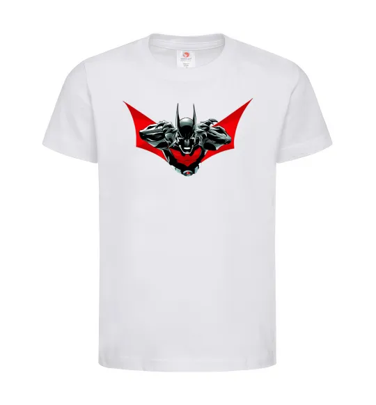 Детская футболка Angry batman Белый фото
