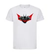 Детская футболка Angry batman Белый фото